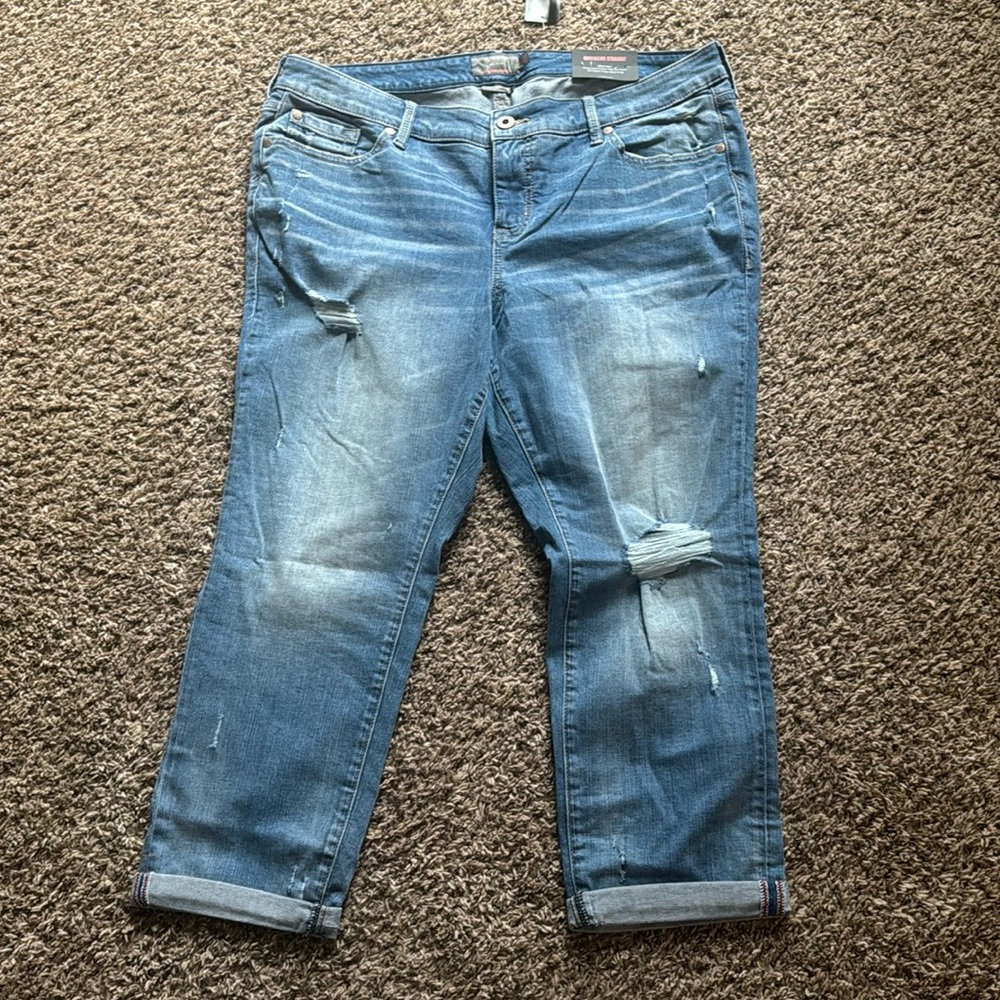 Torrid Boyfriend Straight Vintage Stretch Jeans - 16 XS